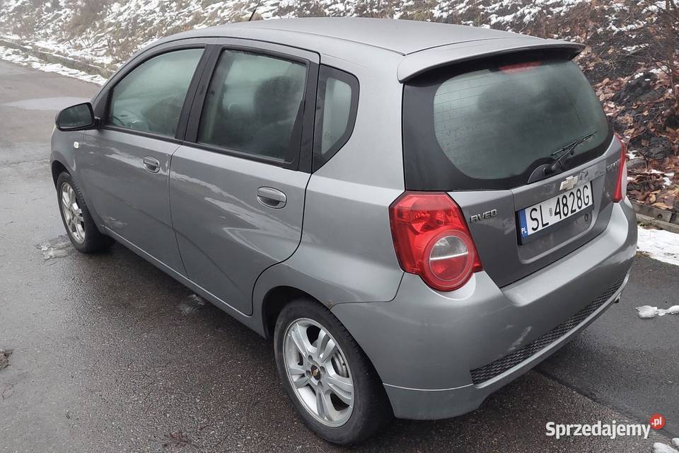 Chevrolet Aveo 2010r 14 benzynaLPG polski salon światła do jazdy dziennej Ruda Śląska