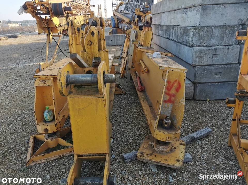 Żuraw wieżowy górnoobrotowy Potain MD 125 Ligota Piękna