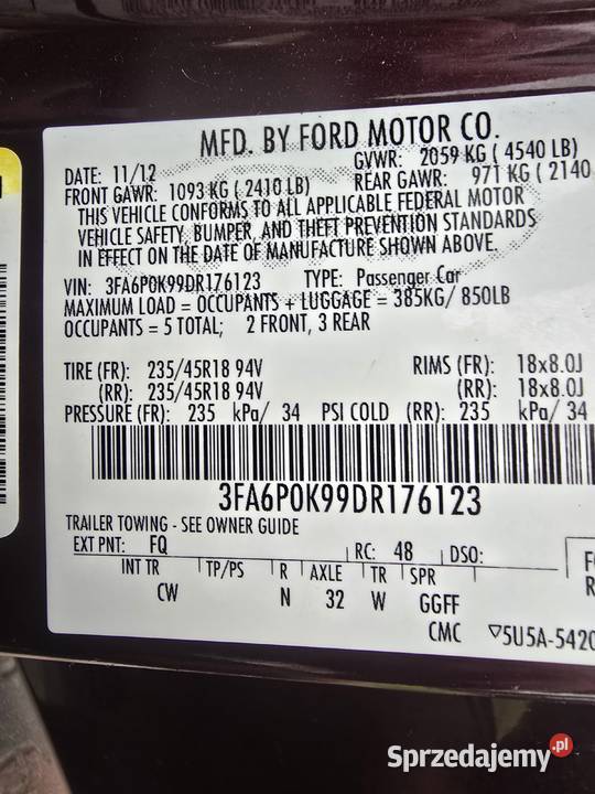 FORD FUSION świętokrzyskie Ostrowiec Świętokrzyski sprzedam