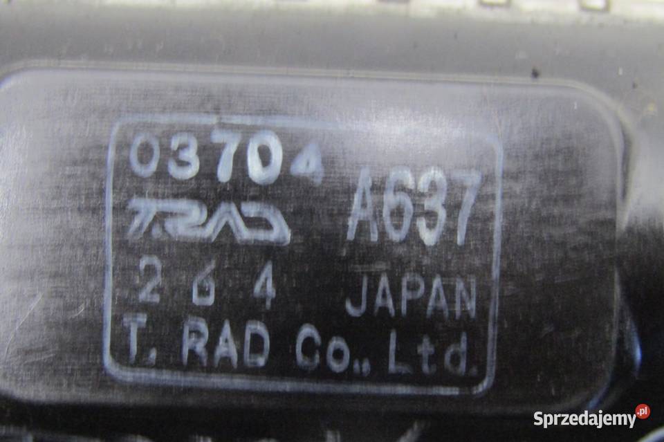 CHŁODNICA WODY 20 DOHC MIVEC MITSUBISHI osobowe sprzedam