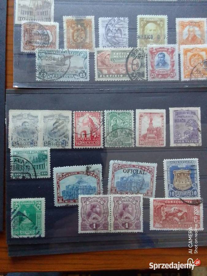 Znaczki Mexico stare Zabierzów