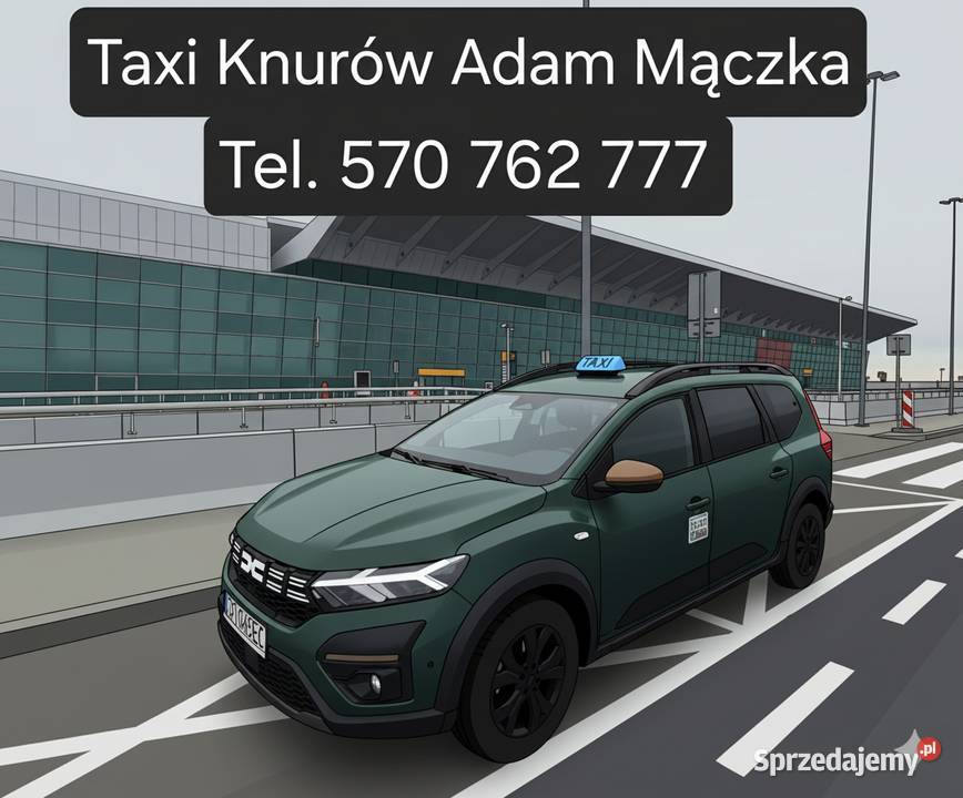 Taxi Knurów Adam Mączka 570 762 777
