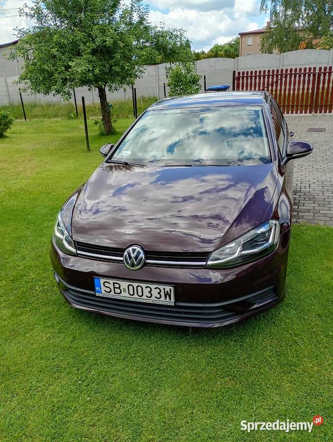 VW golf 7 16 tdi fioletowy Golf śląskie Rybnik