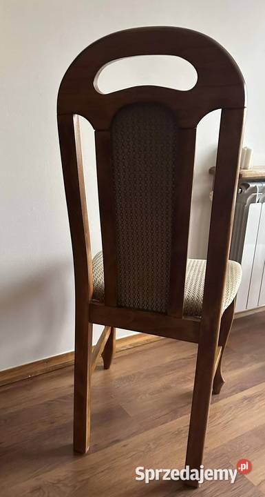 6 krzeseł drewnianych wielkopolskie Borek Wielkopolski