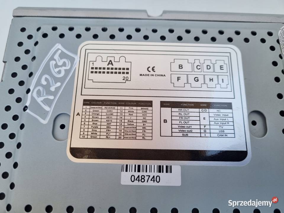 Mercedes SLK R170 R171 RADIOODTWARZACZ CD radio Rudka