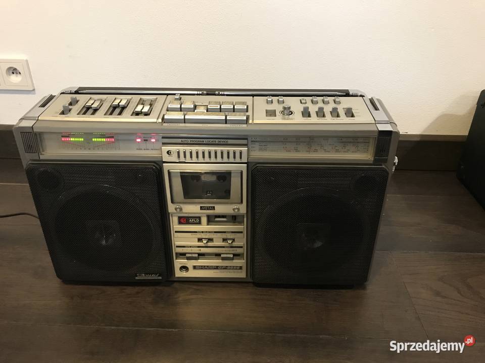 Vintage Radiomagnerofon Sharp gf 9696 boombox Kraków sprzedam