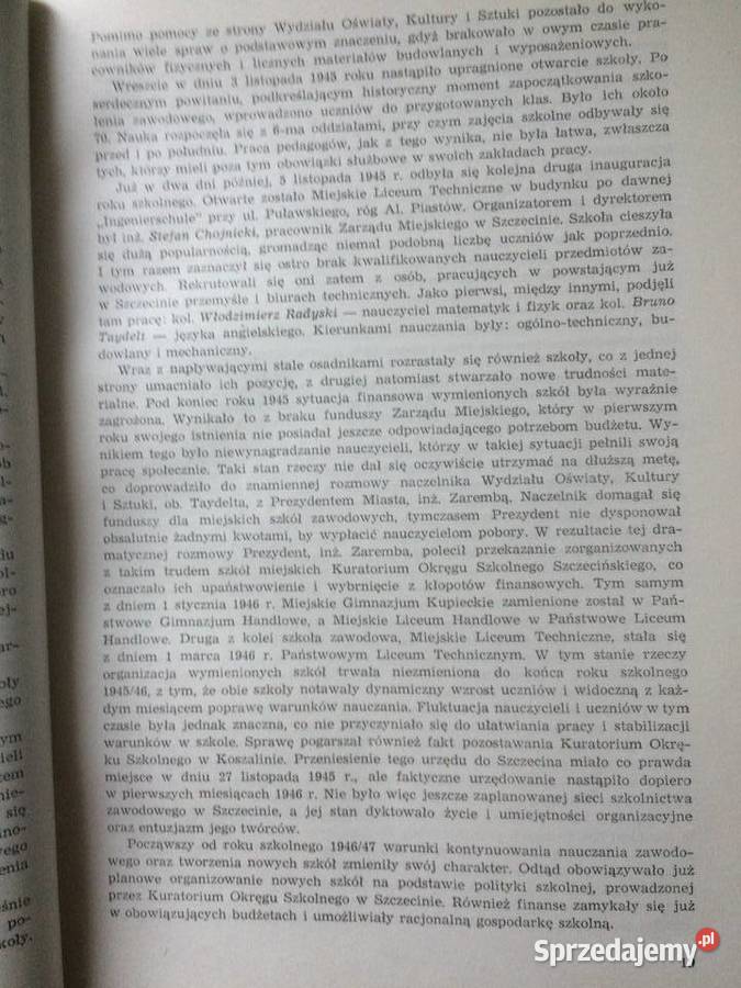 3738 W XXVLecie Oświaty Szczecińskiej 1970 sprzedam