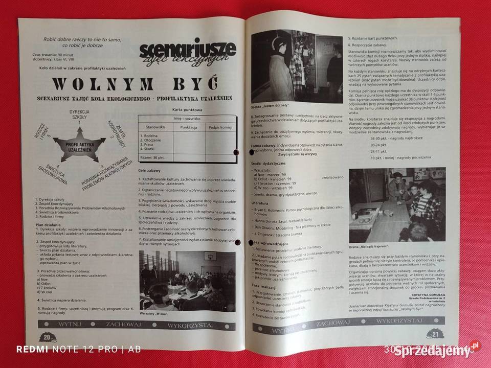 Zielona Liga 2000 4353 miesięcznik przyroda Katowice