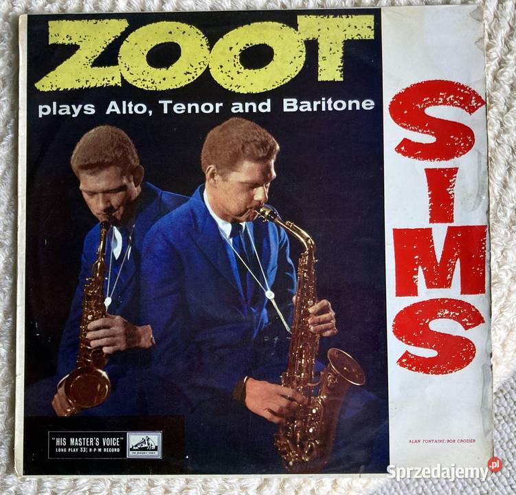 Zoot Sims Plays Alto Tenor And Baritone 1 płyta sprzedam