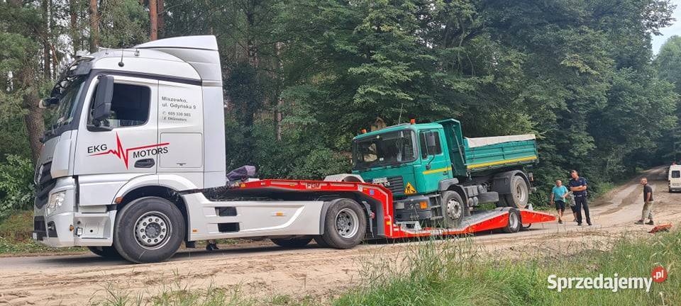Laweta Tir Transport ciągników siodłowych S6 Miszewko