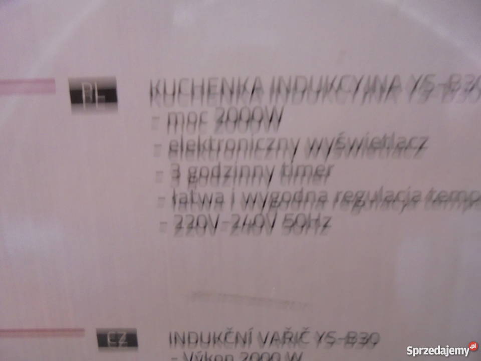 Kuchenka indukcyjna Botti Adele Nieużywana śląskie
