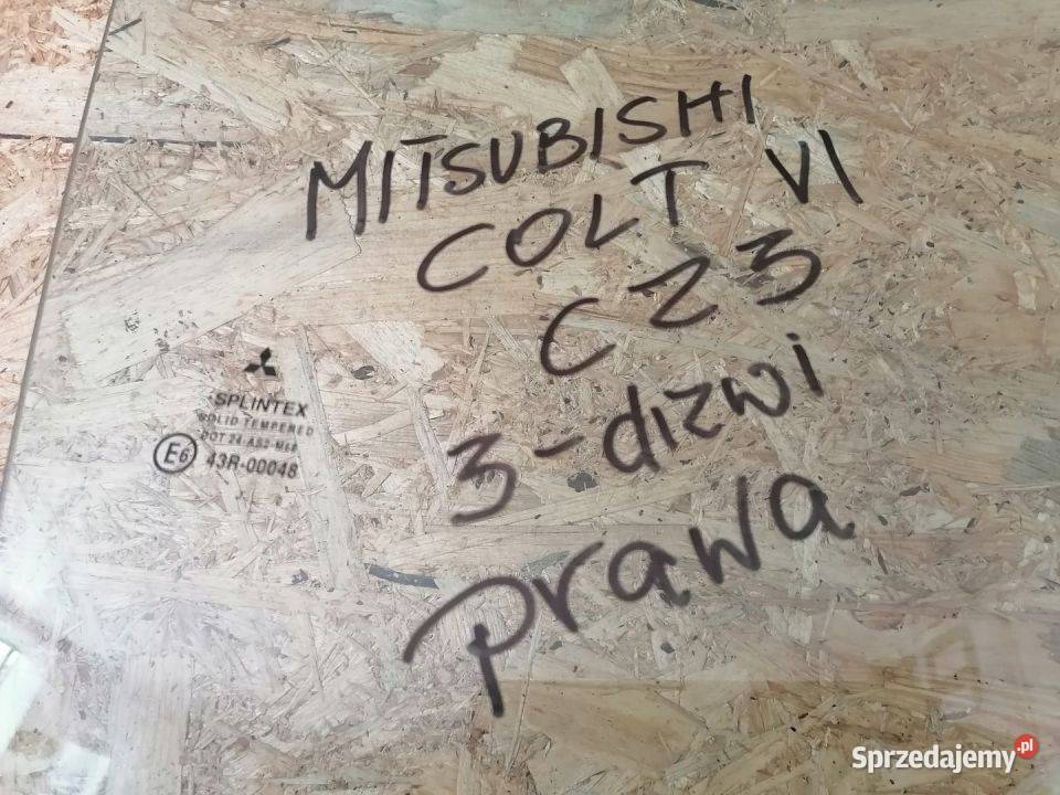 MITSUBISHI COLT CZ3 VI 08 SZYBA DRZWI PRAWY