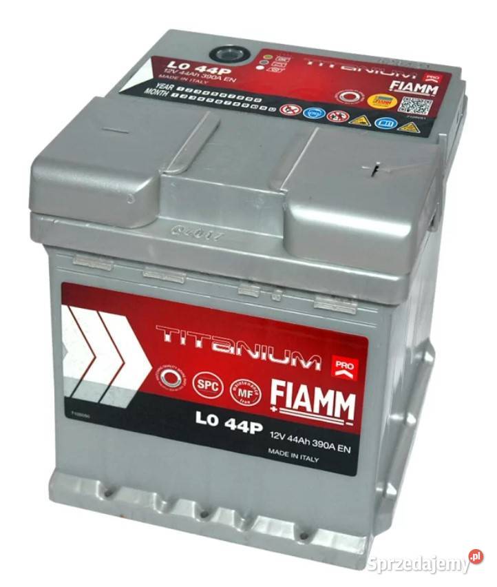 Akumulator FIAMM TITANIUM PRO FIAT 12V 44Ah 390A Wrocław
