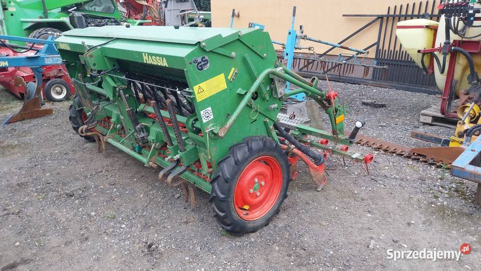 Siewnik do zboża HASSIA DKL250 ścieżki KOMPUTER Amazone Przymiłowice