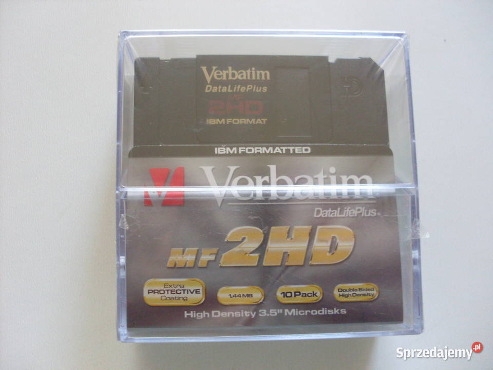 Dyskietki Verbatim MF2HD 35 10 Krzemienica