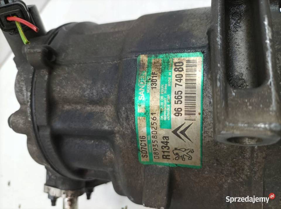 SPRĘŻARKA KLIMATYZACJI 9656574080 20 HDI Peugeot