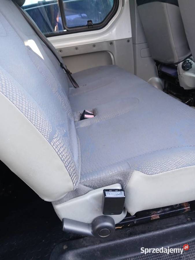 Tylna kanapa Opel Vivaro Trafic Primastar Krzemień Drugi