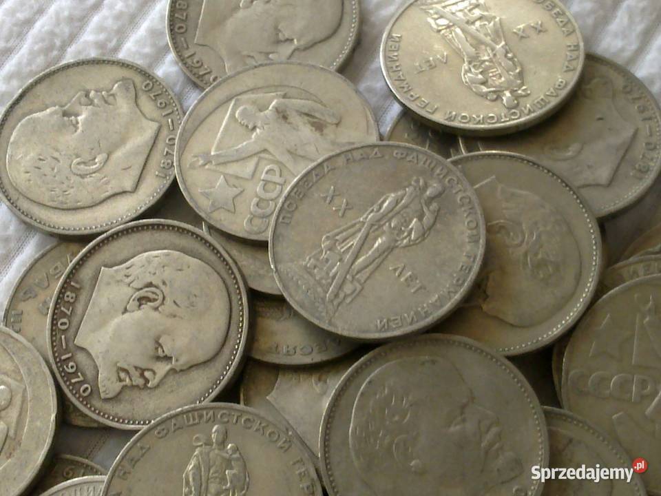 Rubel CCCP Lenin lata 60te PRL Płońsk