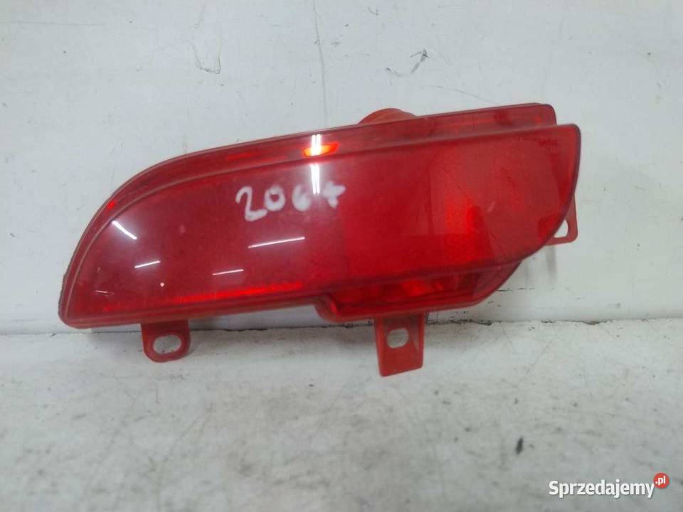 LAMPA PRZECIWMGIELNA PRAWY TYŁ PEUGEOT 206 PLUS osobowe