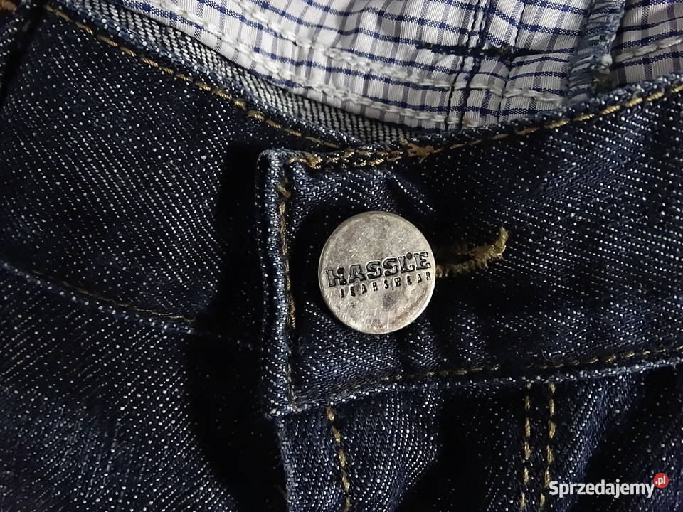 Męskie Jeansy Hassle Rozmiar W33 L34 ML sprzedam