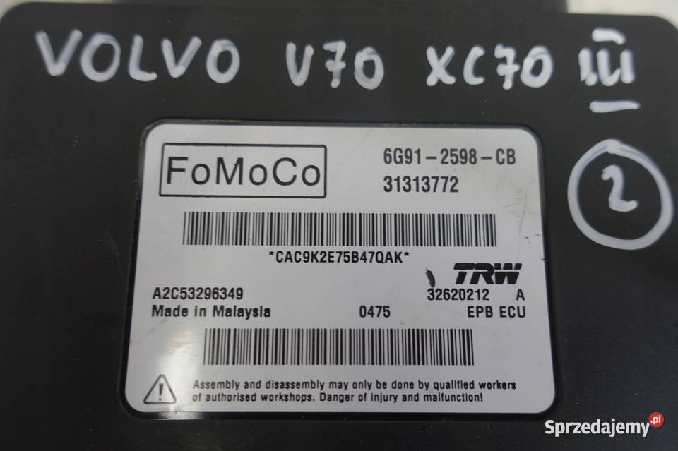 Volvo V70 XC70 III 24 D5 MODUŁ PDC sterownik lubelskie Rudka