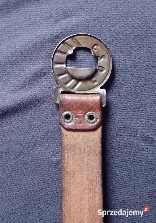 Oryginalny skórzany pas zuchowski ZHP z okresu