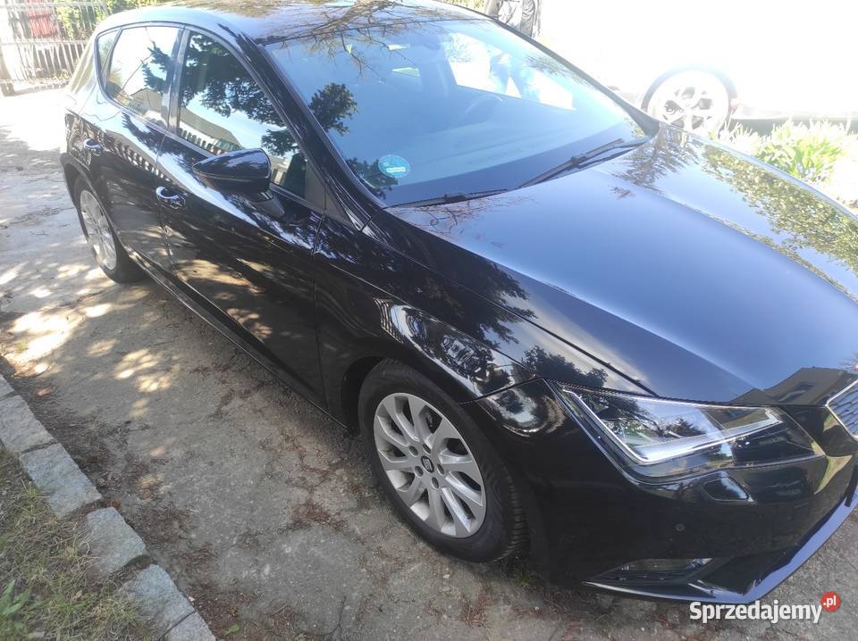 Seat Leon 3 20 TDI 150 czarny Leon Świdnica sprzedam