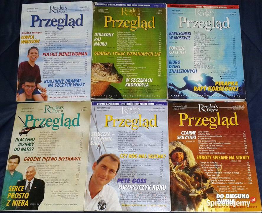 Readers Digest Przegląd 25 zeszytów Chełm