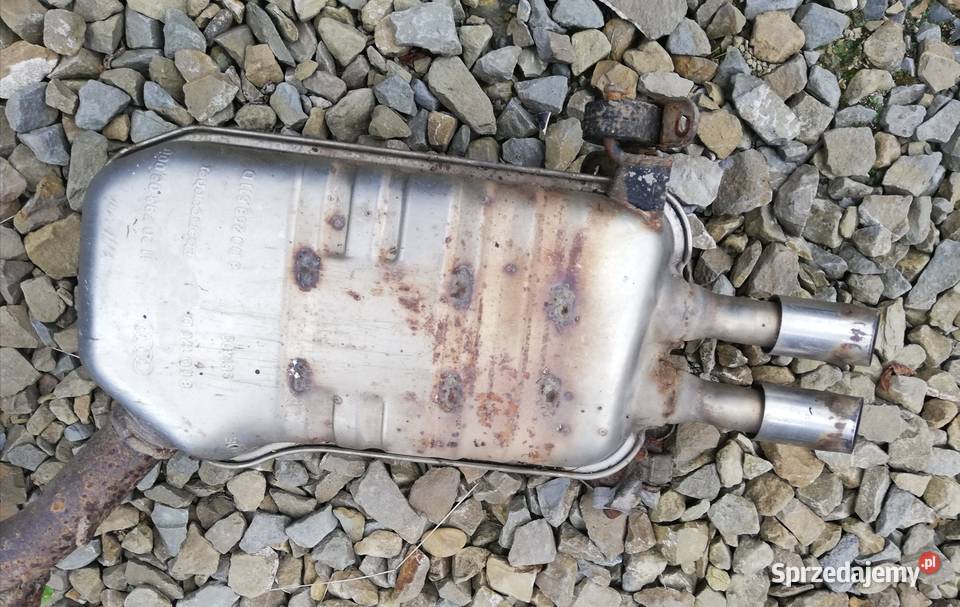 Wydech tłumik tłumiki końcowy środkowy Audi a4 Sanok