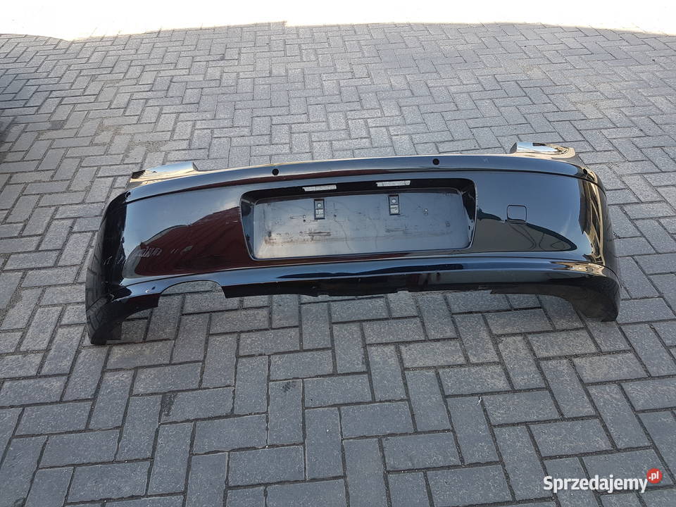 BMW 1 E81 E87 LIFT ZDERZAK TYL CZARNY PDC wielkopolskie Turkowice sprzedam