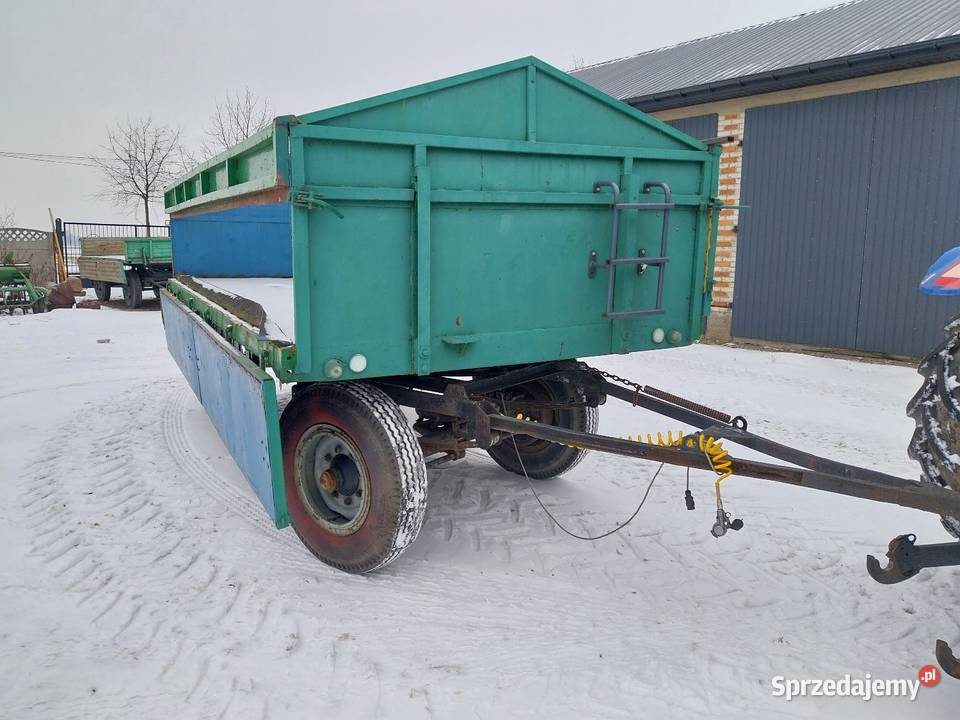 Przyczepa rolnicza hl 6011 6 ton Krośniewice sprzedam