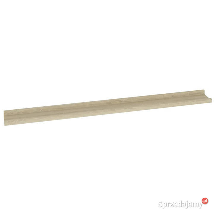 Półki ścienne 2 dąb sonoma 100x9x3 WM326682 mazowieckie Warszawa sprzedam