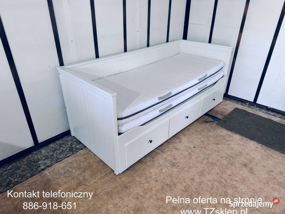 IKEA HEMNES Leżanka Łóżko z 3 szufladami 2 śląskie Rybnik