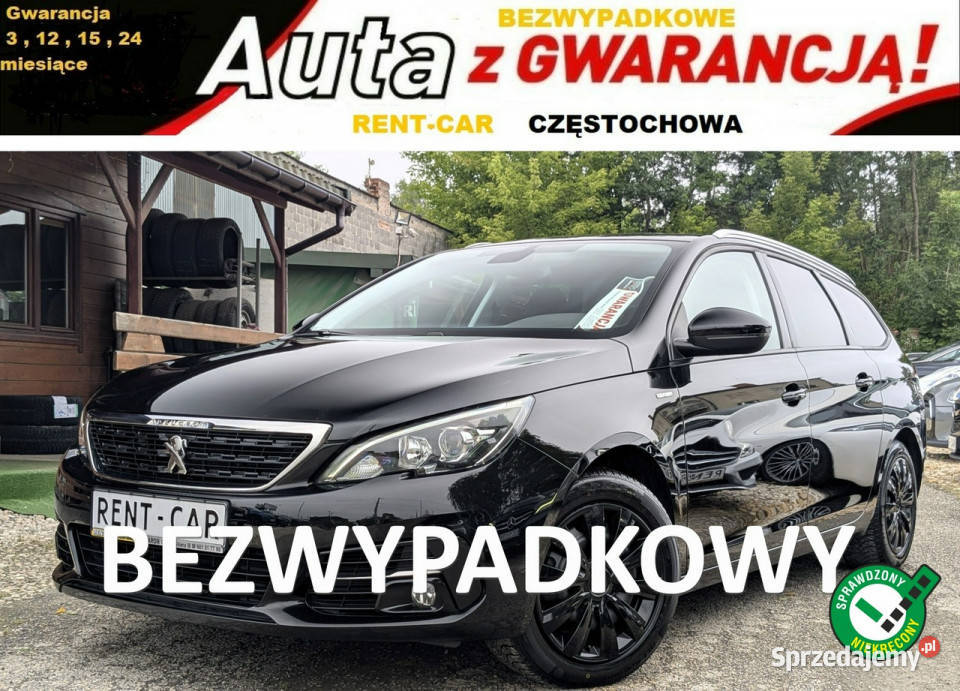 Peugeot 308 SW 12iSTYLEOPŁACONY światła LED śląskie Częstochowa