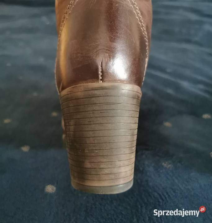Oryginalne Buty damskie Skóra naturalna 38 Łódź sprzedam