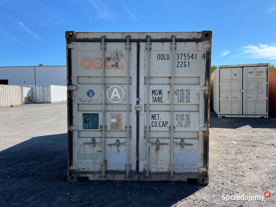 Kontener morski magazynowy 20DV 6 metrowy