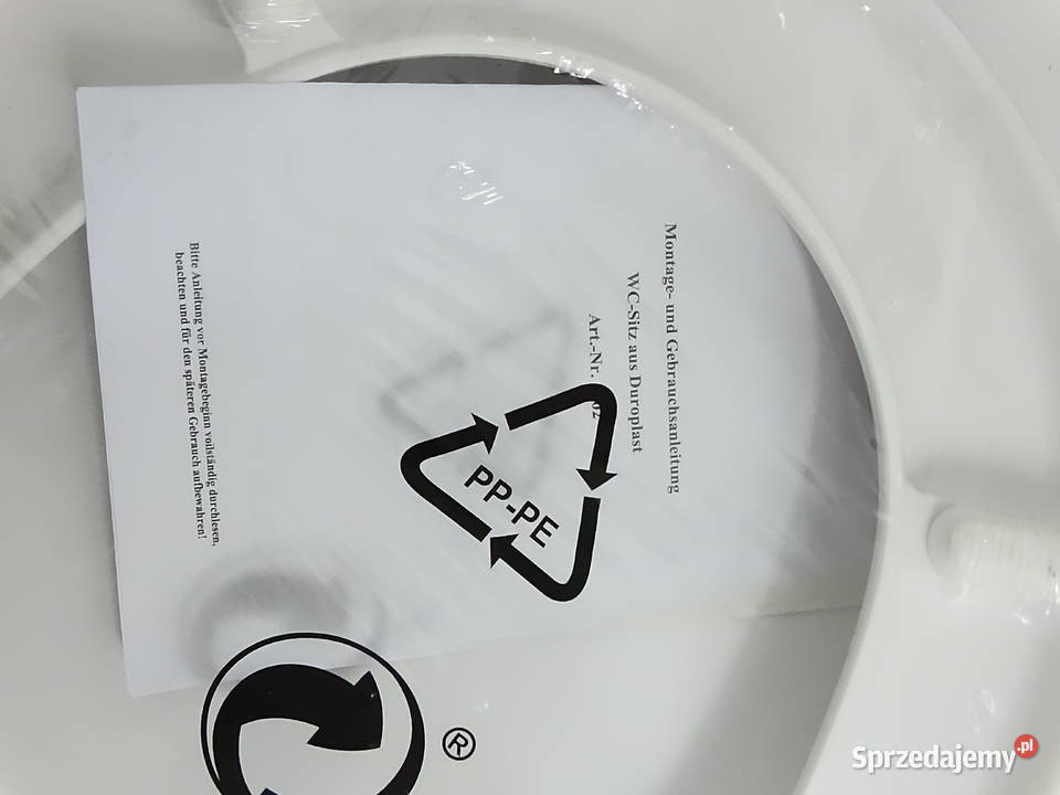 Nowa deska sedesowa WC Duroplast Biała Biłgoraj sprzedam