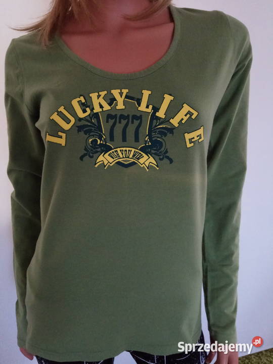 Tshirt line zielony z nadrukiem r 363840