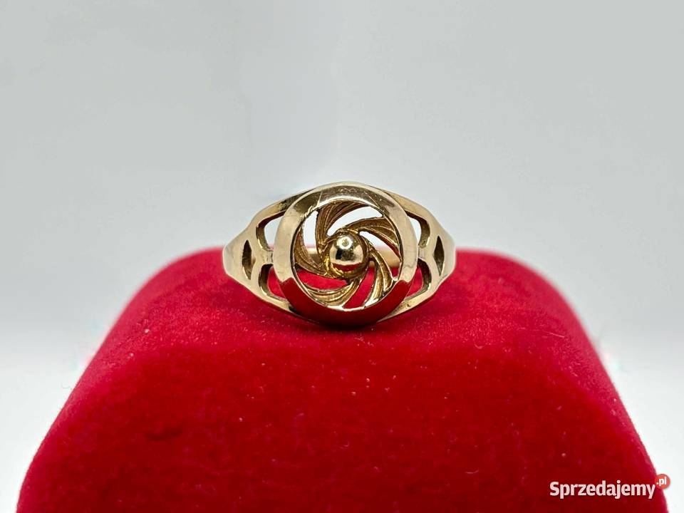Złoty Pierścionek pr 583 261g R15 złoto Pierścionki sprzedam
