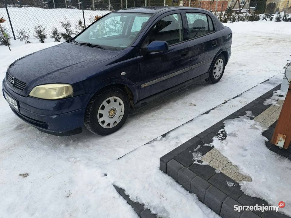 Opel Astra G 16 8v gaz klima kupiony w Polsce Astra Rypin sprzedam