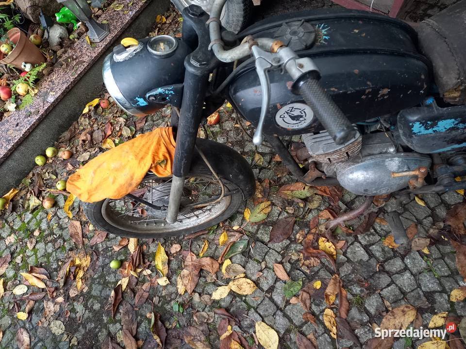 Wsk 125 z dokumentami WSK dolnośląskie Kąty Wrocławskie