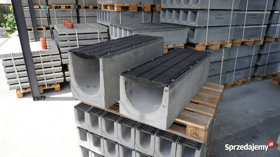 Betonowe odwodnienie liniowe D400 36x31 usługi budowlane