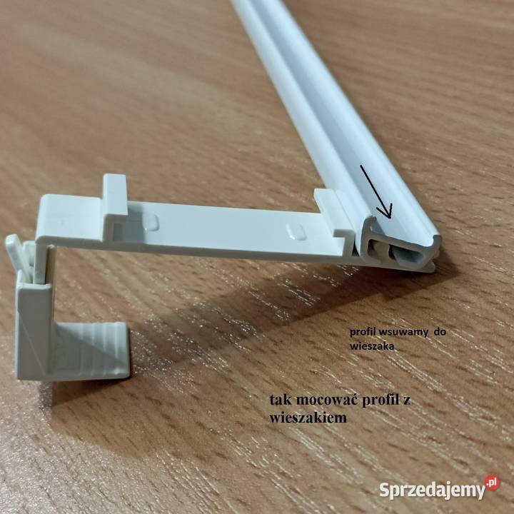 profil zaczepowy do rolet dzień noc mini alu