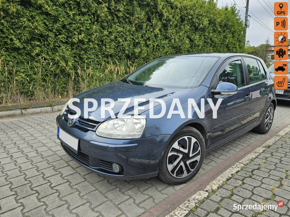 Volkswagen Golf GAZ Nawigacja Podgrzewane fotele Ruda Śląska sprzedam