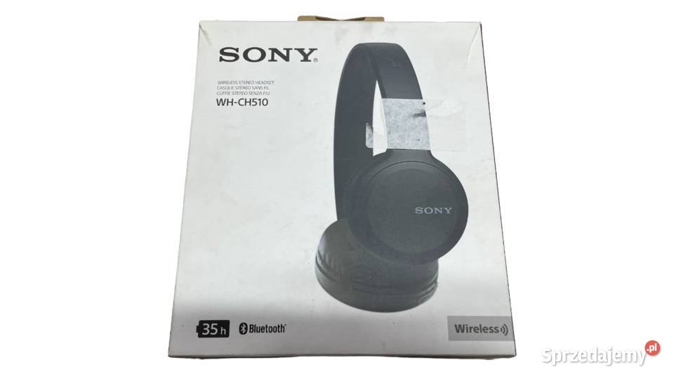 Słuchawki nauszne bezprzewodowe BT Sony WHCH510 Łódź