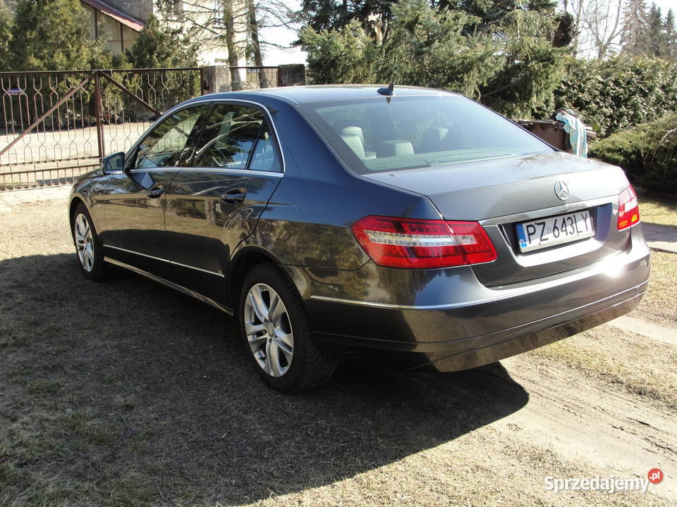 MercedesBenz Klasa E 220 CDI BlueEff Avantgarde Klasa E wielkopolskie Dąbrowa