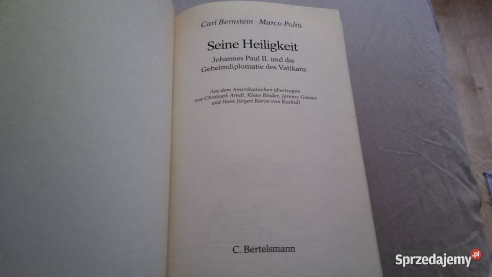 Seine Heiligkeit Johannes Paul II Bernstein Gdańsk
