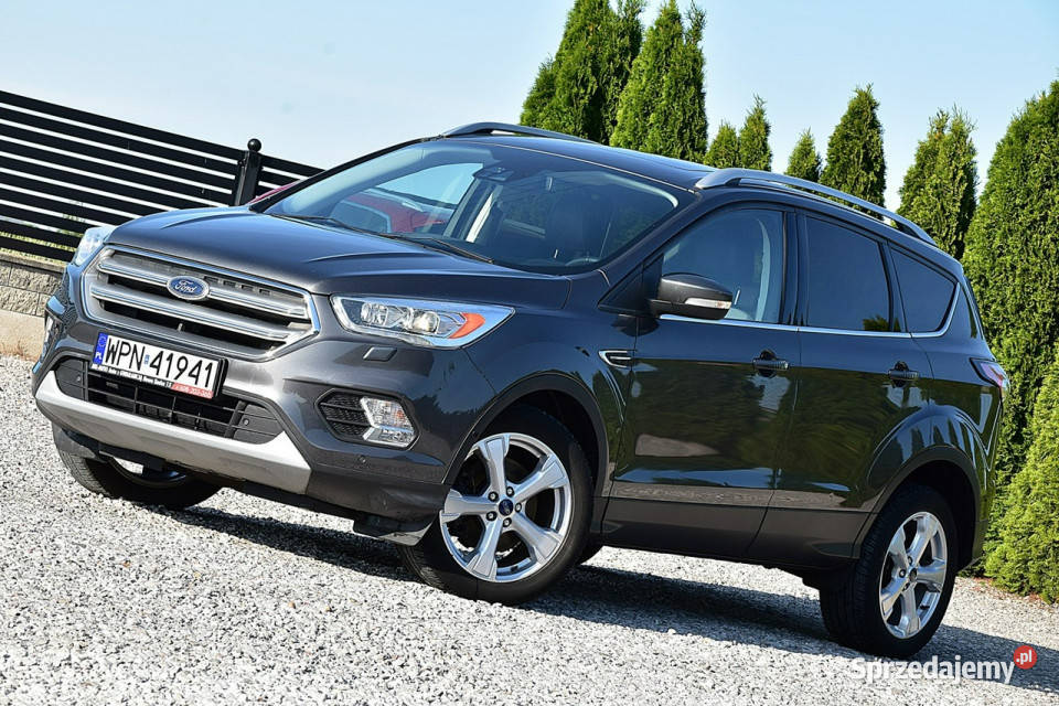 Ford Kuga 20TDCI Titanium Półskóra FulLed Navi czujnik martwego pola Nowe Kucice