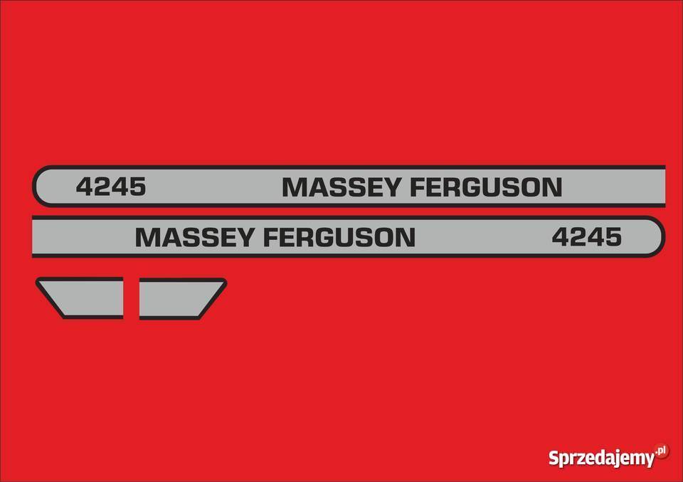 naklejki massey ferguson 4245 Jeżewo