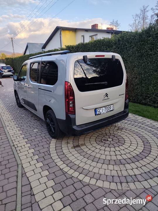 Citroen Berlingo XL 2020r 15HDI nieuszkodzony śląskie Górki Wielkie